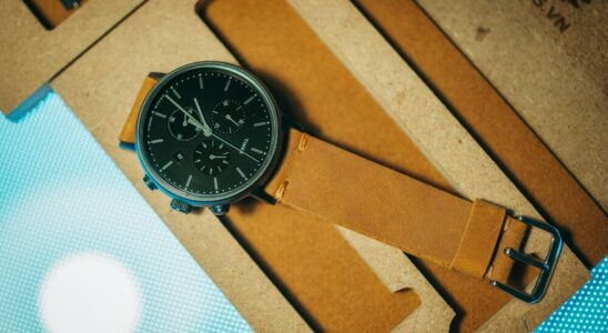 bracelet de montre en cuir